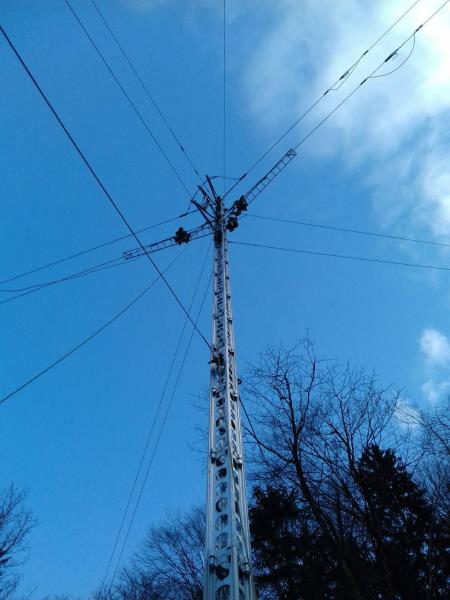 DV 110 + 20 kV Moste -  Bohinj : sanacija SM 35 sanacija po vetrolomu s pomočjo havarijskega stebra